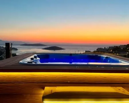 Sunset By Evtatilim Bodrum, Yalikavak ヴィラ ボドルム